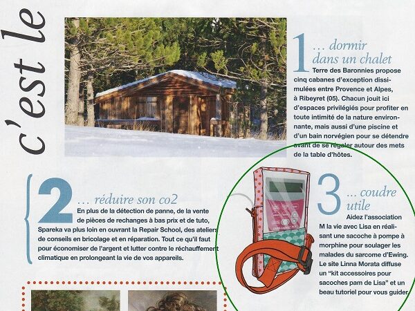 Lu dans le magazine Marie Claire Idées de janvier 2016