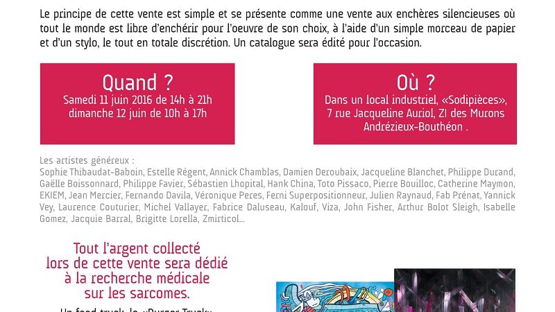 « L’ART Cherche » 32 artistes se mobilisent !