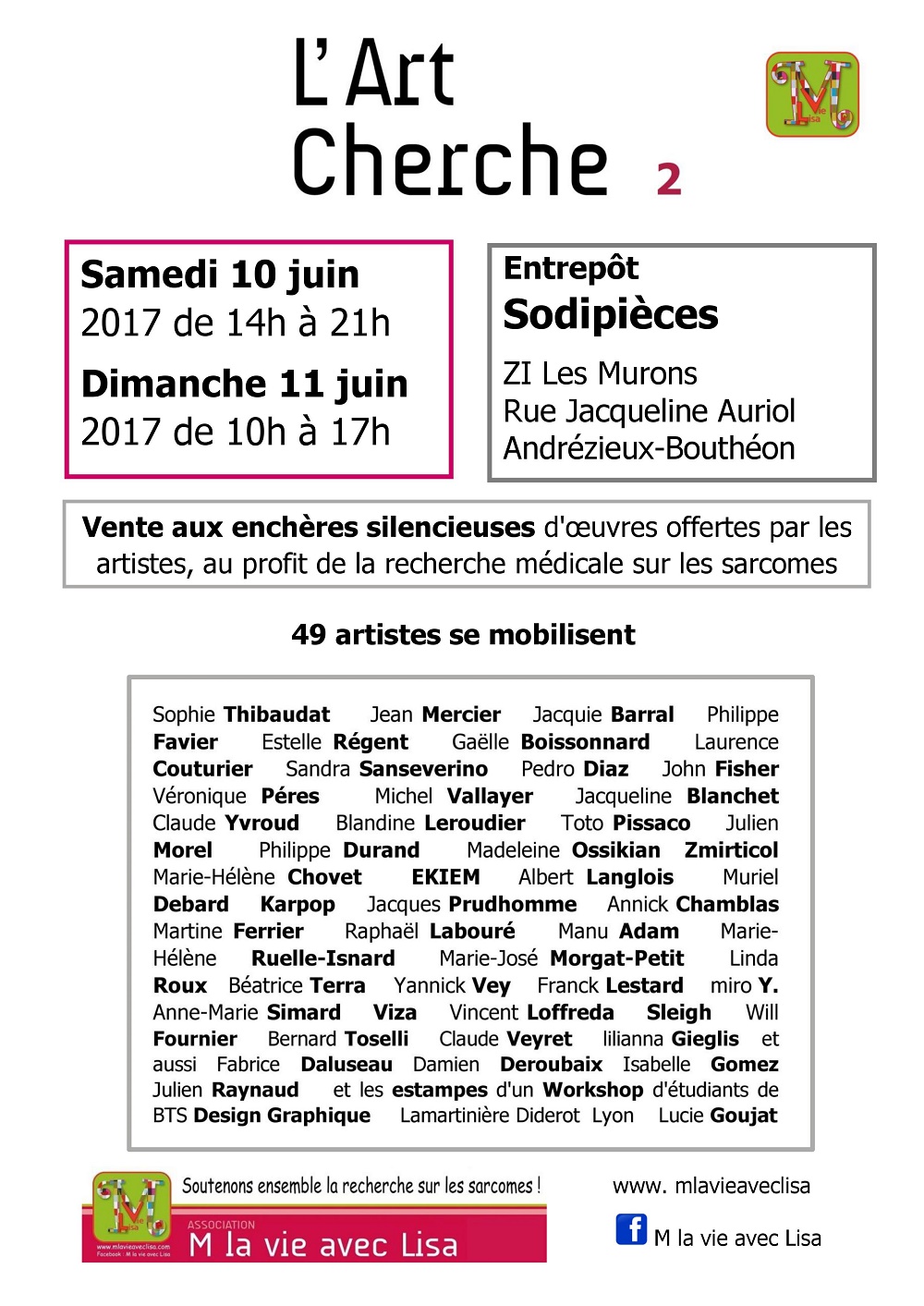 L’Art Cherche 2017    Work in progress