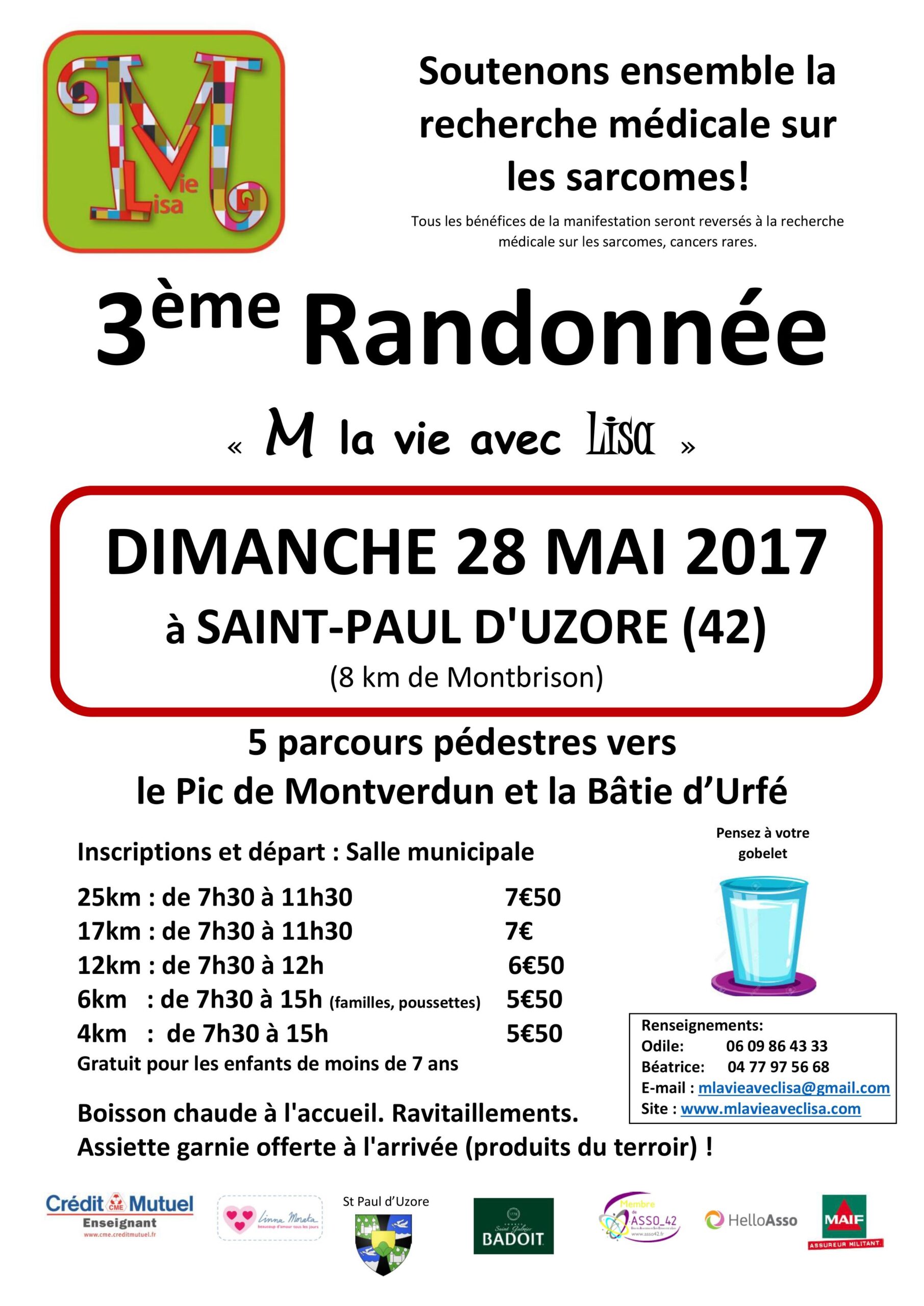Randonnée pour la recherche médicale