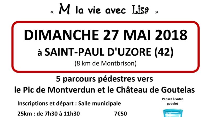 4° randonnée pour la recherche médicale Dimanche 27 mai