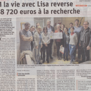 Dans la presse ce jeudi 12 décembre 2019