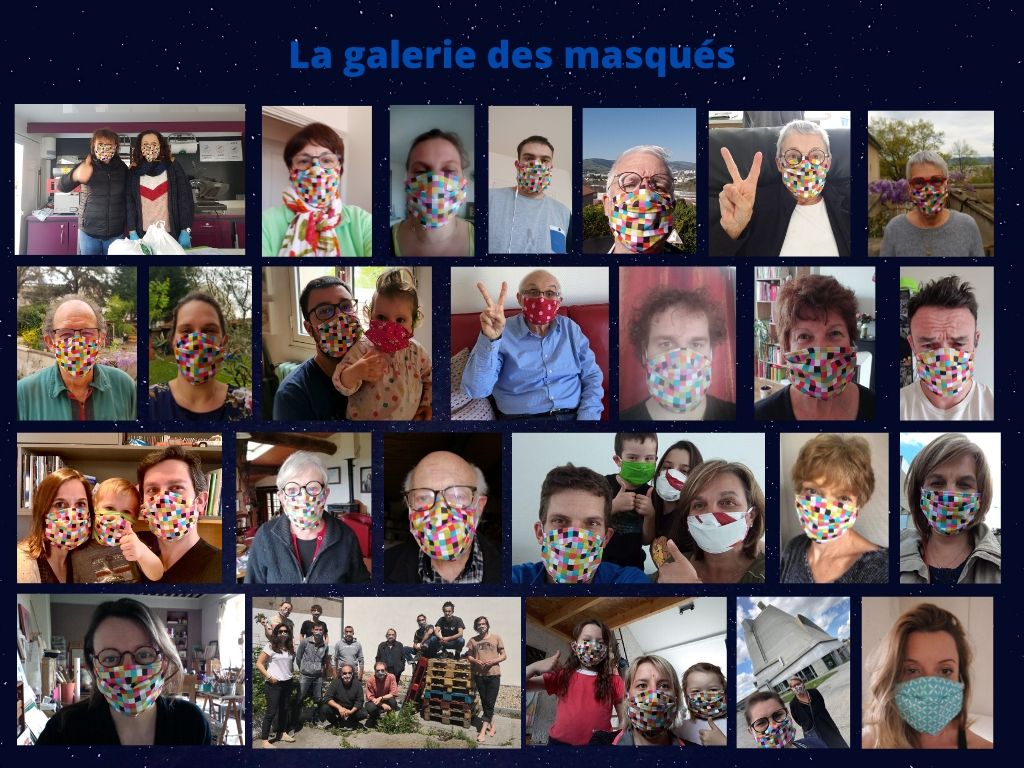 La galerie des masqués !