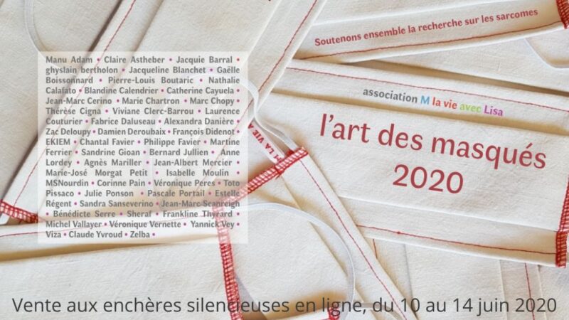 L’Art des Masqués ! Vente aux enchères au profit de la recherche médicale