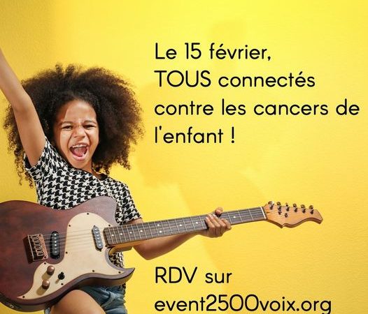 Le 15 février, journée mondiale contre les cancers de l’enfant, nous nous mobiliserons aux côtés du réseau React-4-Kids