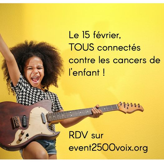 Le 15 février, journée mondiale contre les cancers de l’enfant, nous nous mobiliserons aux côtés du réseau React-4-Kids