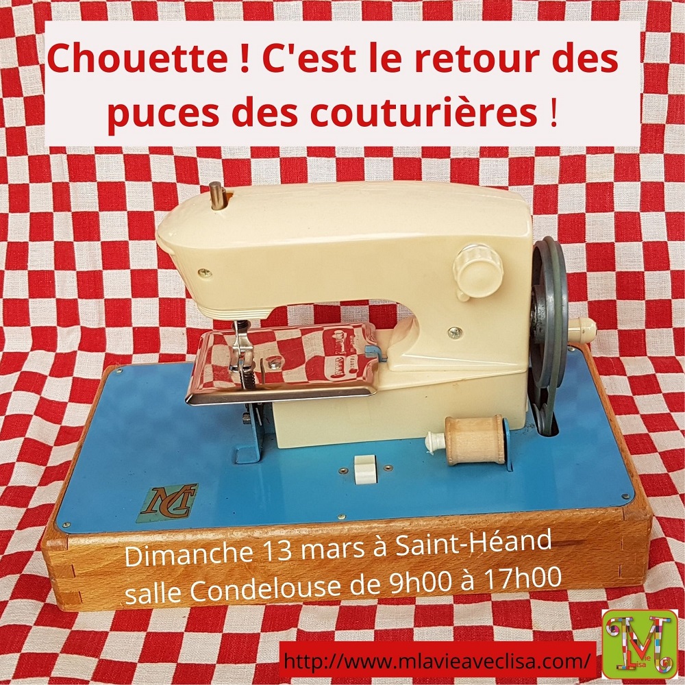 Chouette ! C’est le retour des Puces des Couturières !
