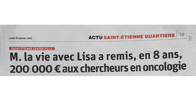On parle de l’association dans le journal !