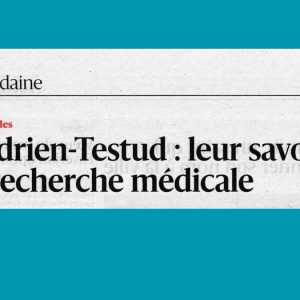 Ils cousent pour la recherche médicale !