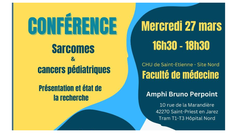 Conférence « Sarcomes et cancers pédiatriques »