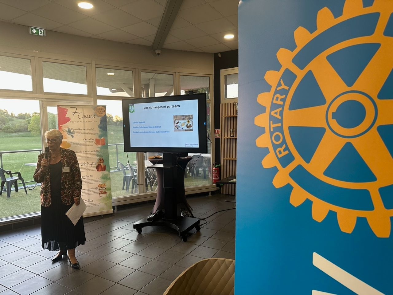 Soutien du Rotary Club de Saint-Étienne EST